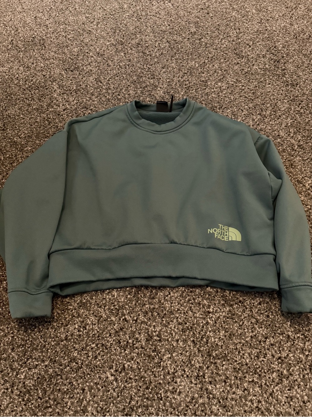 The North Face Women's Cropped Crew Sweatshirt - Teal